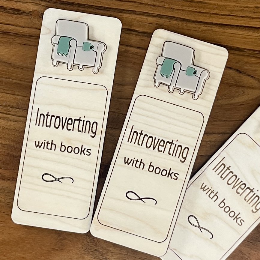 Introverting With Books Bookmark