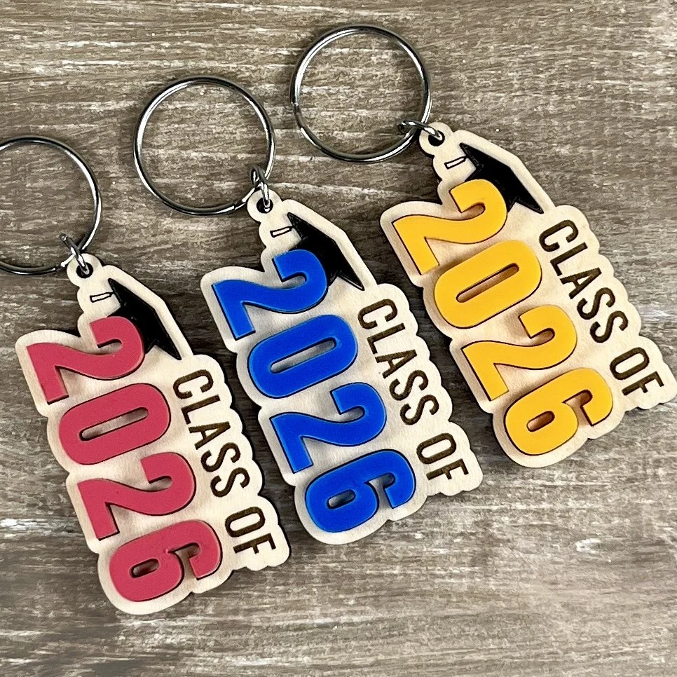 Class Of Graduation Keychain – Personalized Year