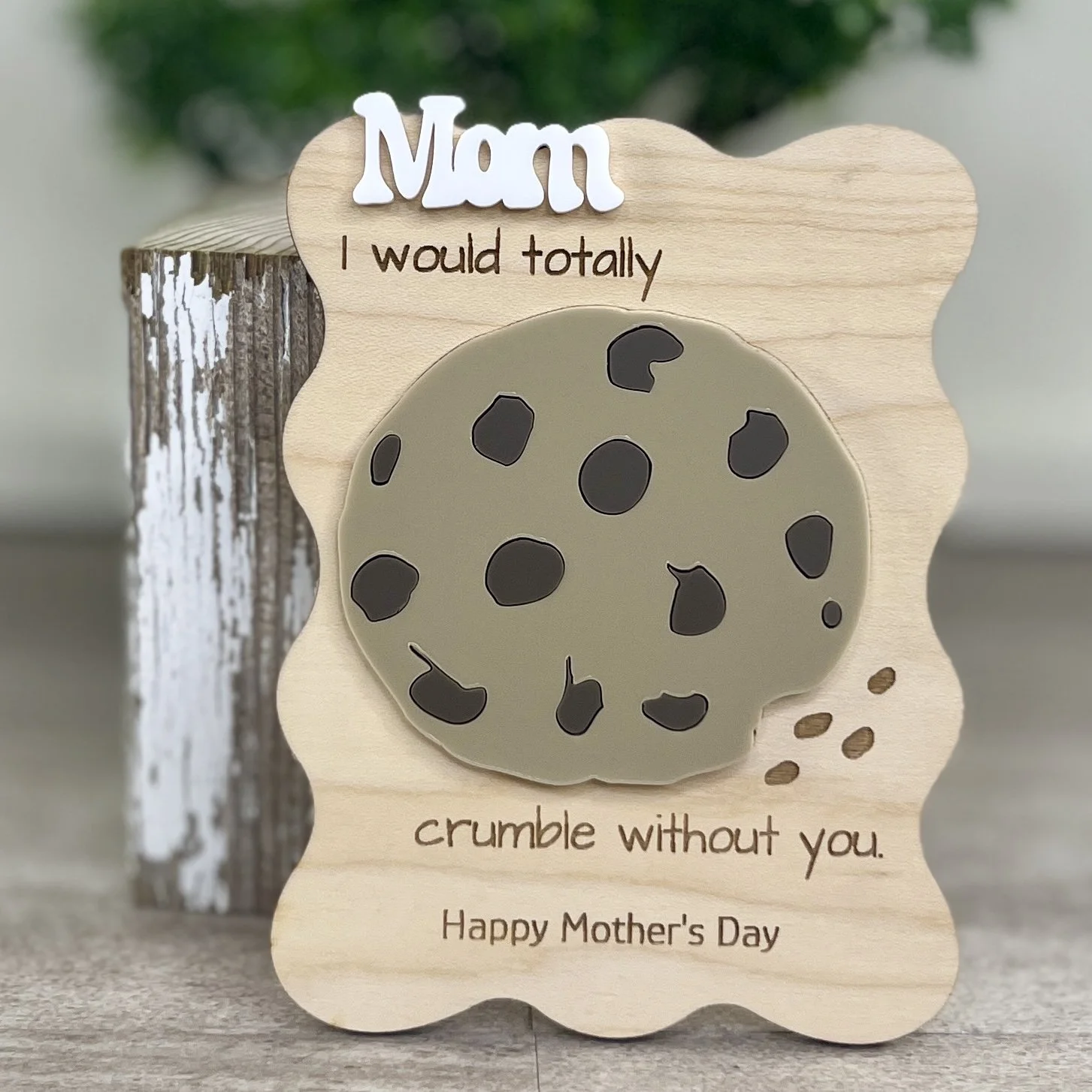 Personalized I Would Totally Crumble Without You Magnet