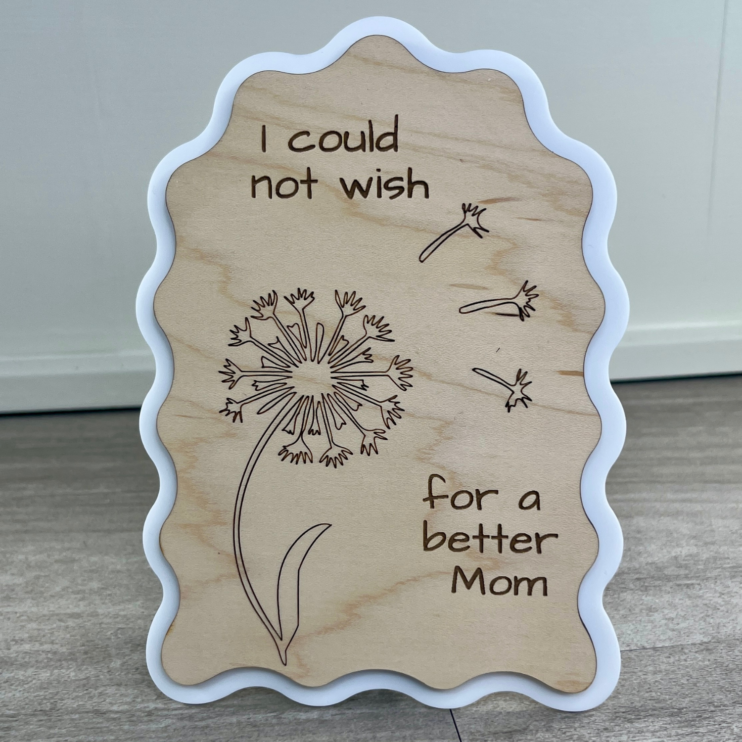 I Could Not Wish for a Better… – Fingerprint Sign