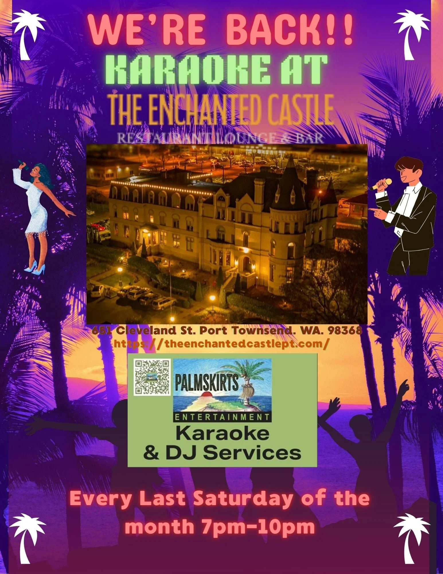 Karaoke at The Enchanted Castel