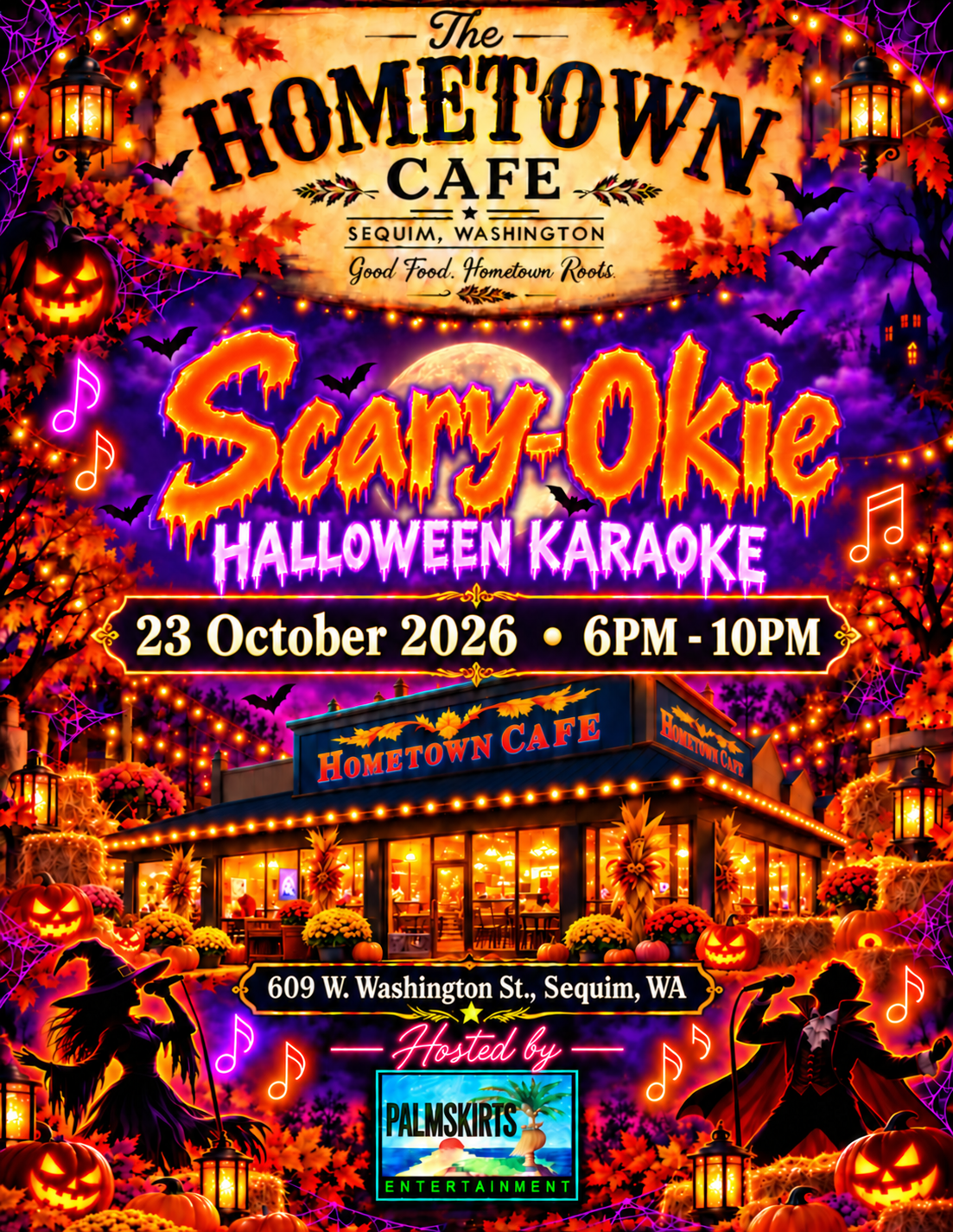 Karaoke Party Night @ The Hometown Cafe 