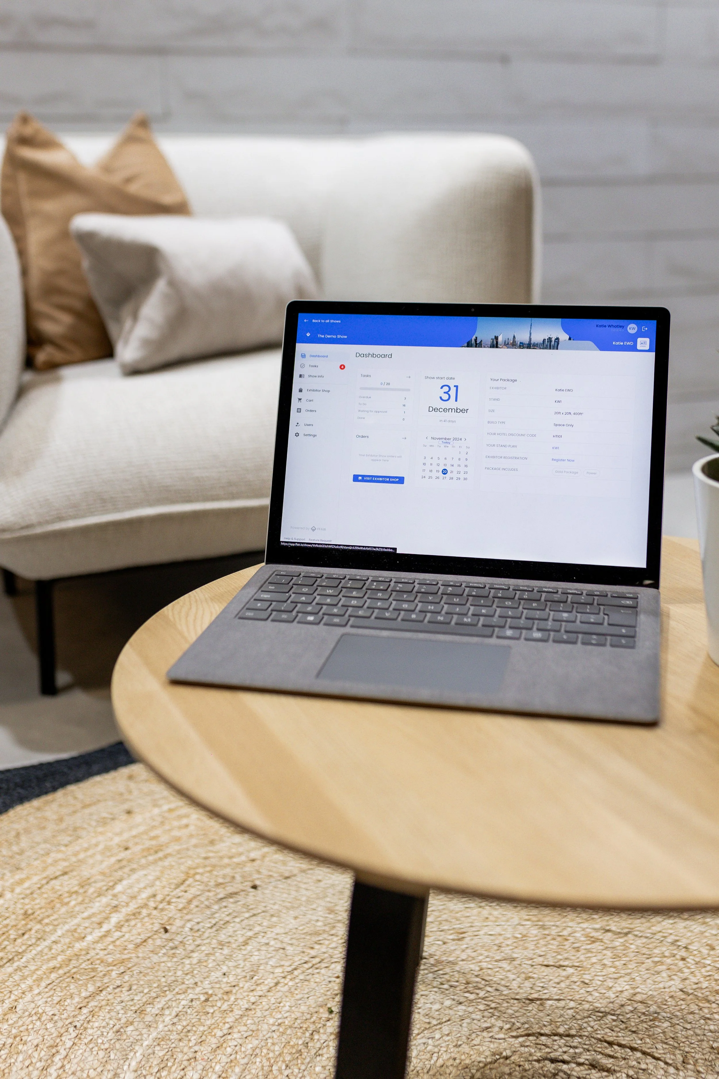 FFAIR - Online Exhibitor Manual and Ecommerce