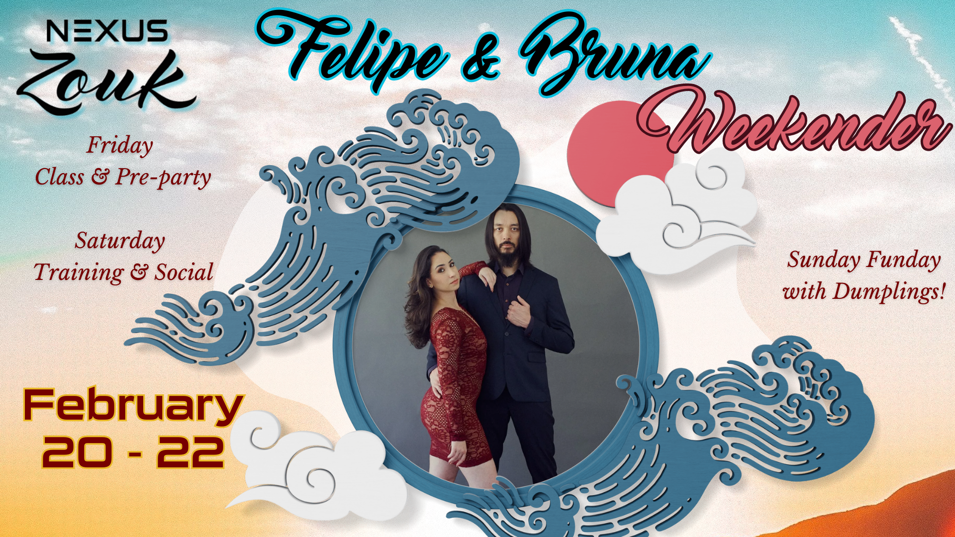 Felipe &amp; Bruna Roots and Flow Weekender