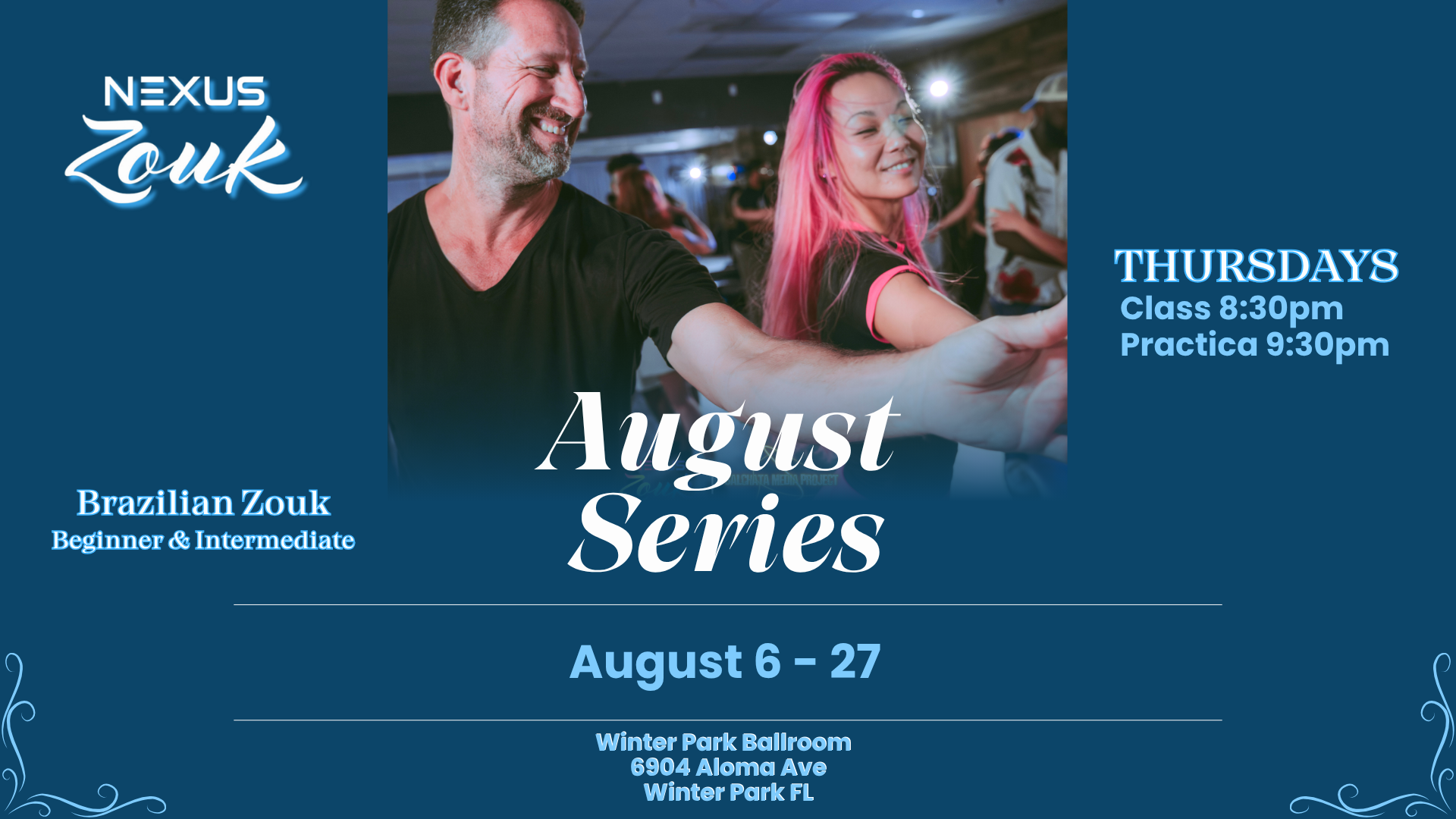 Zouk: August Series (4 weeks)