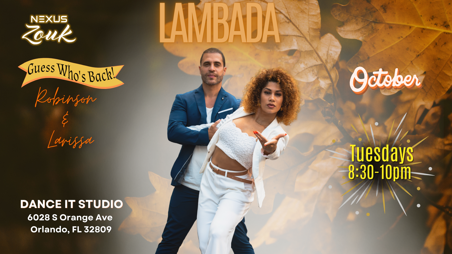 OCTOBER LAMBADA SERIES (4 WEEKS)
