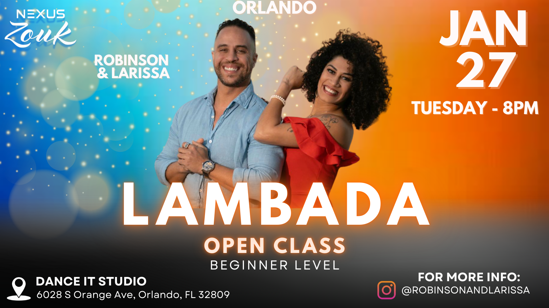 The Lambada Experience: Free Open House