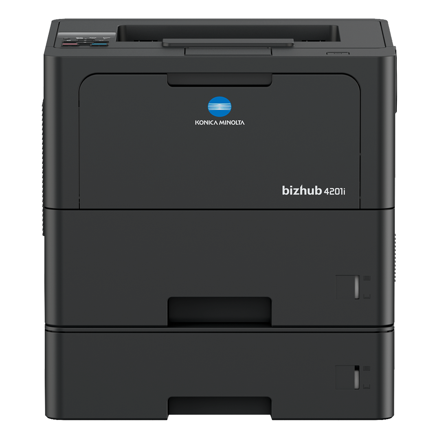 Konica Minolta Bizhub 4201 i printer with control panel.