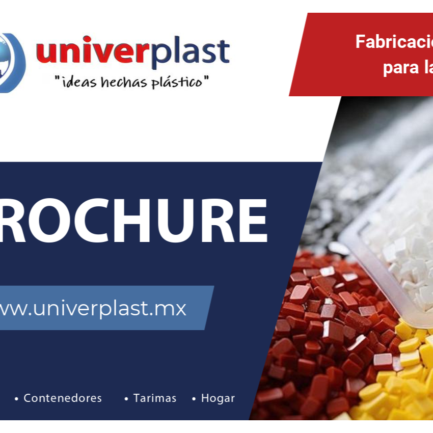 Grupo UNIVERPLAST México | Fabricación de Envases de Plástico: Botellas y Frascos, Cubetas, Tanques y Tambores; Cajas; Tarimas y Hogar.