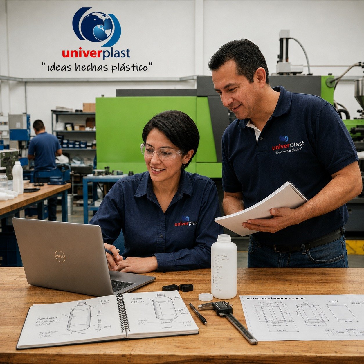 Acompañamiento en la Innovación - Grupo UNIVERPLAST México | Fabricación de Envases de Plástico: Botellas y Frascos, Cubetas, Tanques y Tambores; Cajas; Tarimas y Hogar.
