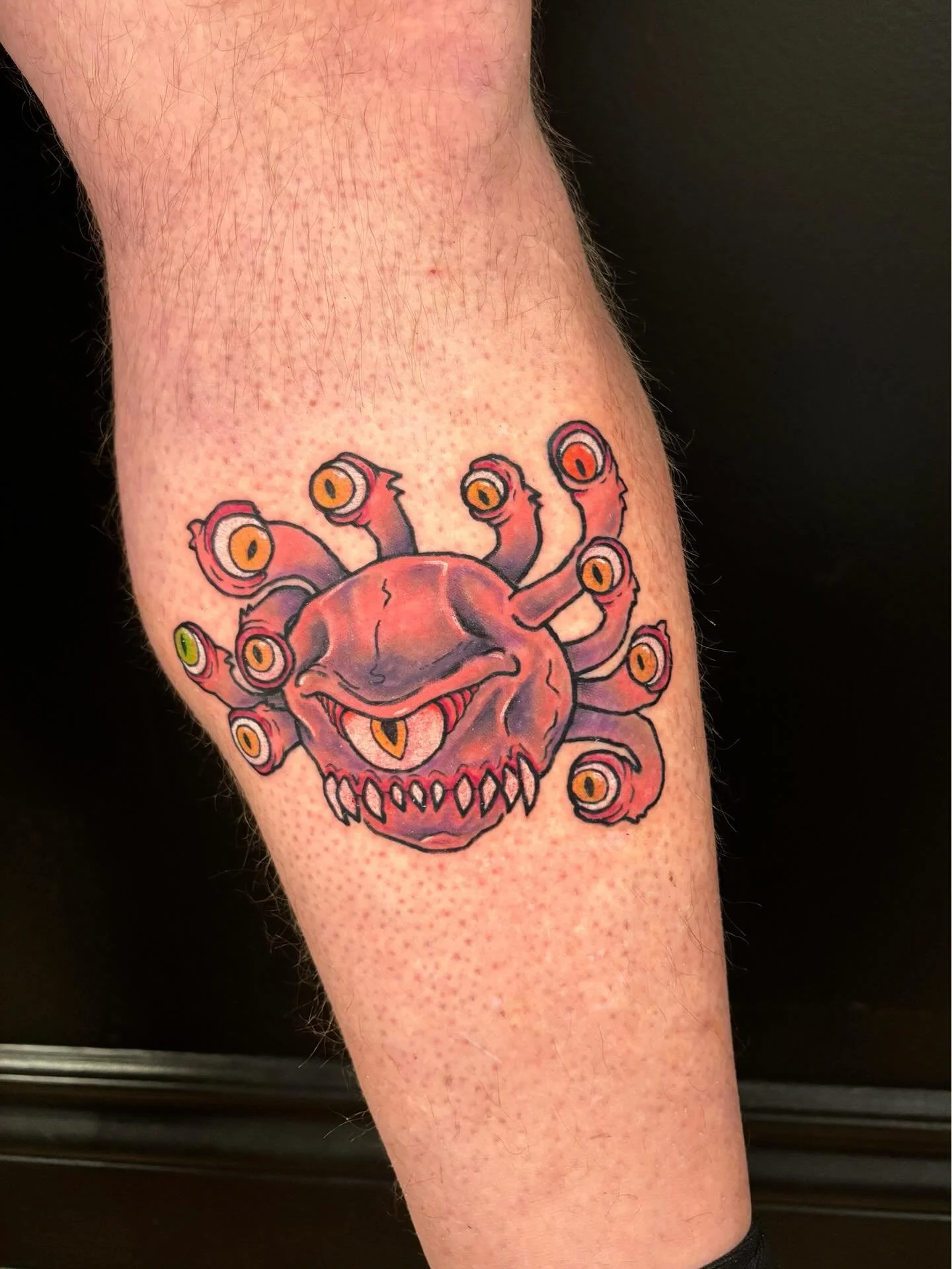 Big ol&rsquo; Beholder from my Dungeons &amp; Dragons flash for Nick!! ⚔️