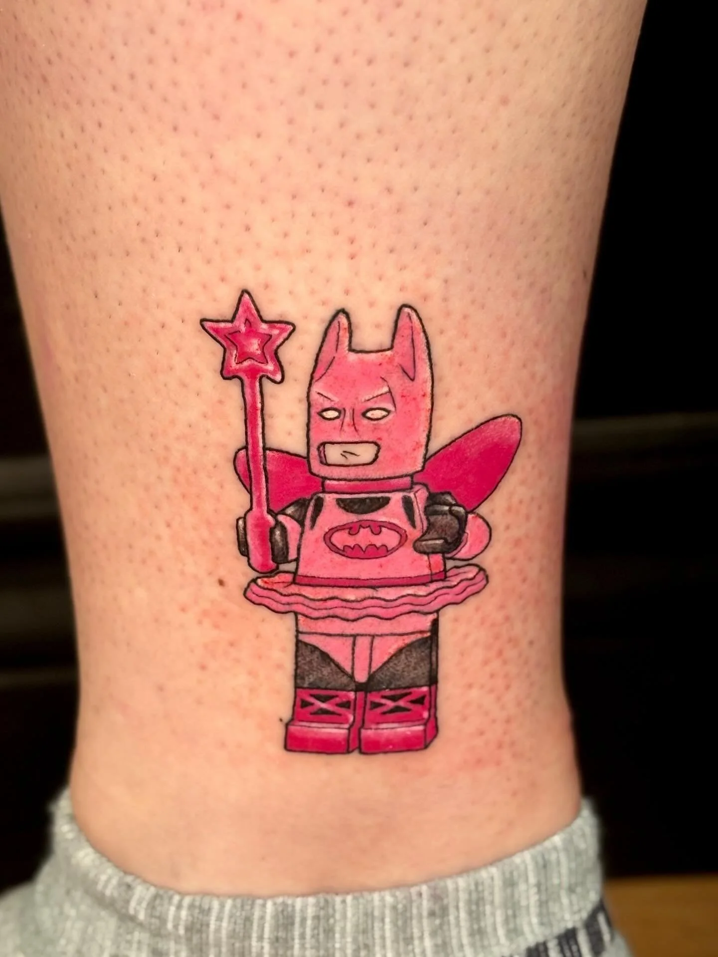 A very pink Lego Batman for Dianna 🎀🦇