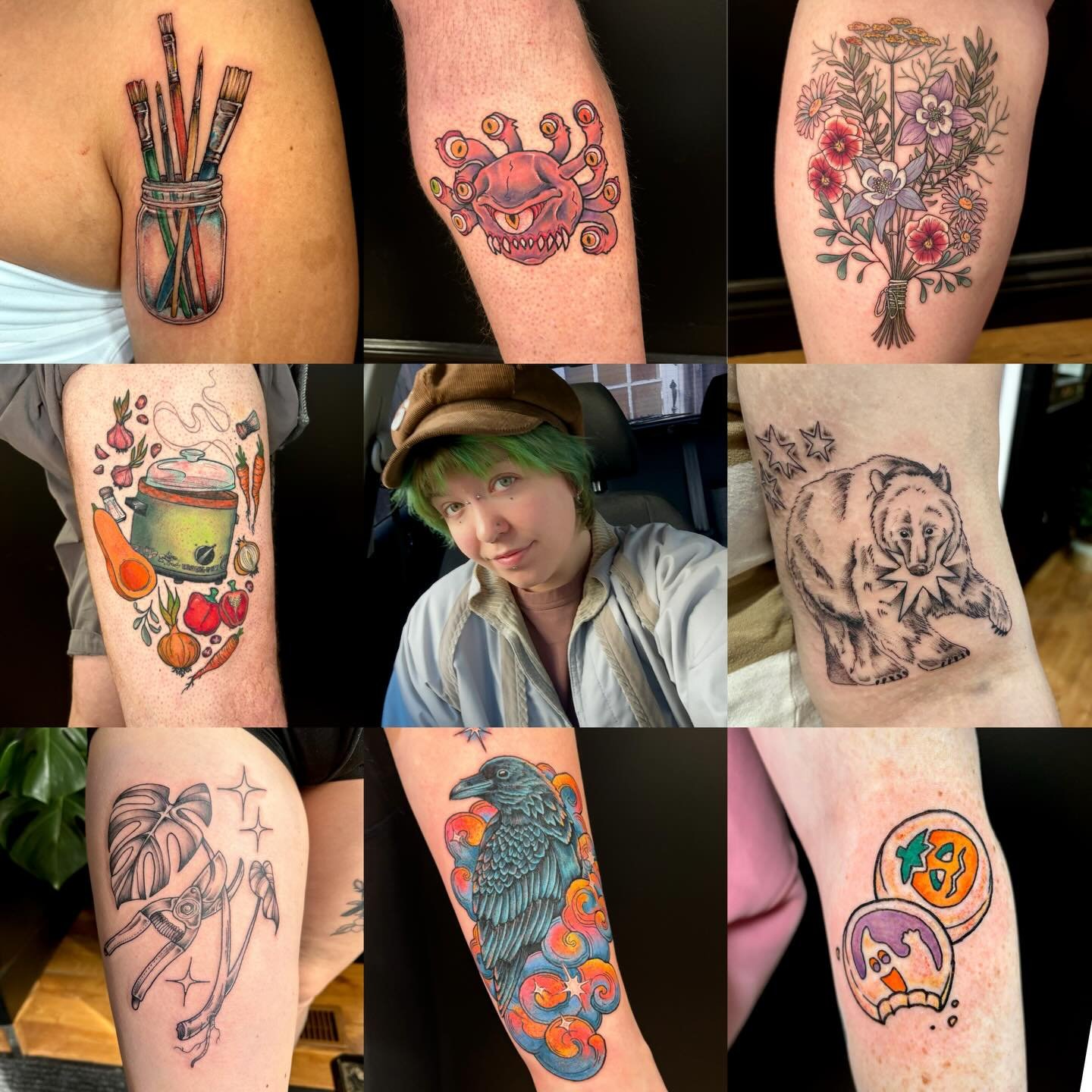 ✨The Art vs The Artist 2025 ✨
As per tradition here is my offering ➡️ swipe for the previous two years! 
2025 has been a HUGE year for me! Both in my career &amp; personal life. Going through my camera roll for this post had me feeling a lot of diffe