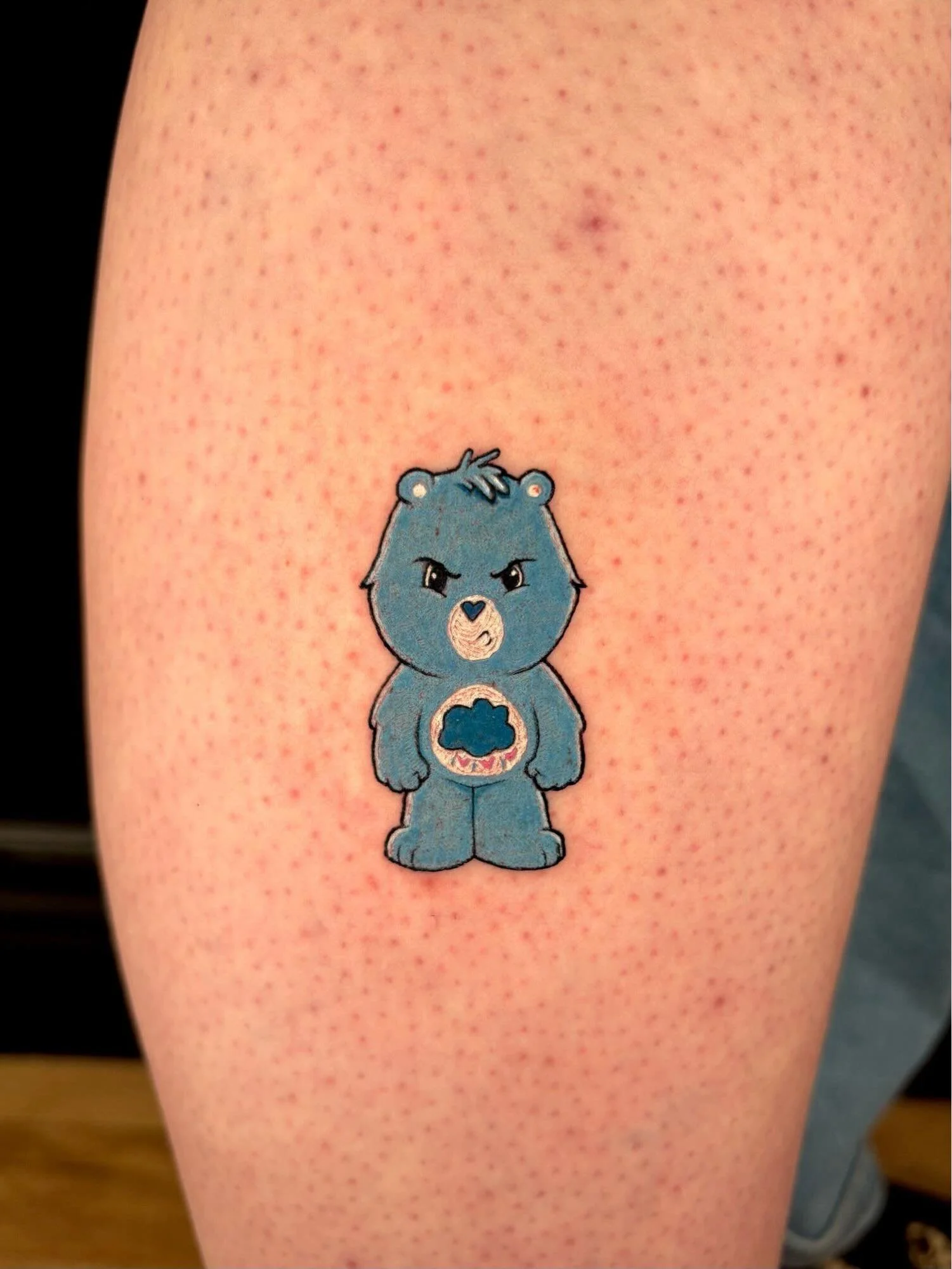 Mother &amp; daughter grumpy bears done a little while ago! 🌈🌧️ 

I&rsquo;ve still got availability for June! Link 🔗 in bio to book your next appointment 💌