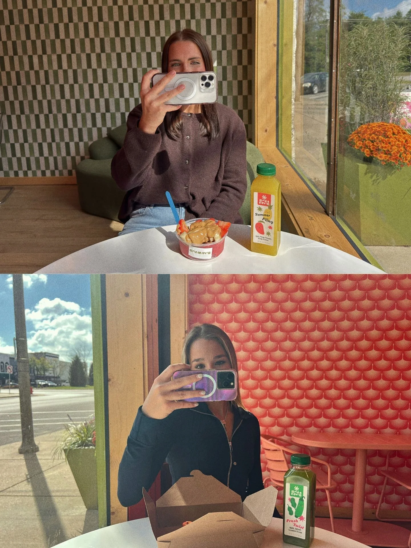 ✨Nothin is better than smoothie bar runs with friends !!!!! 😄🍓🍌🫐

#SammysSmoothieBar #hangoutspot #healthylifestyle