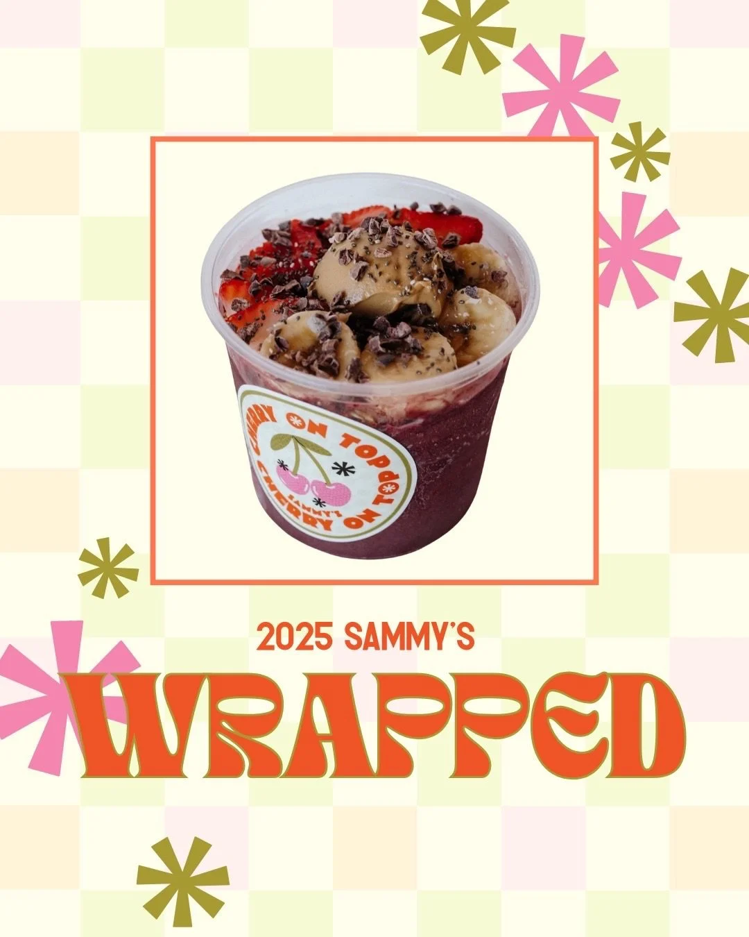 WRAP IT UPPP!!! 🎉🍓🪩🫐

#sammys #smoothieshop #smallbusiness #womanownedbusiness #2025wrapped