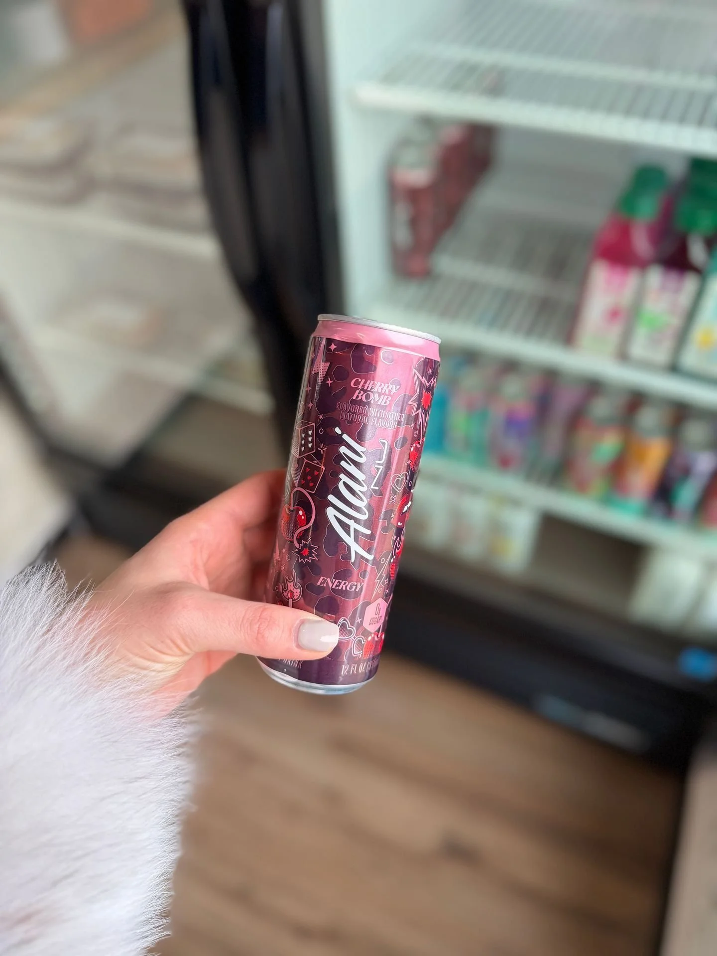Okay but what do we think of this Alani flavor?? 👀✨ It's a personal fav in our book... tastes like dr pepper!! We have a few left in our grab 'n go fridge!!!