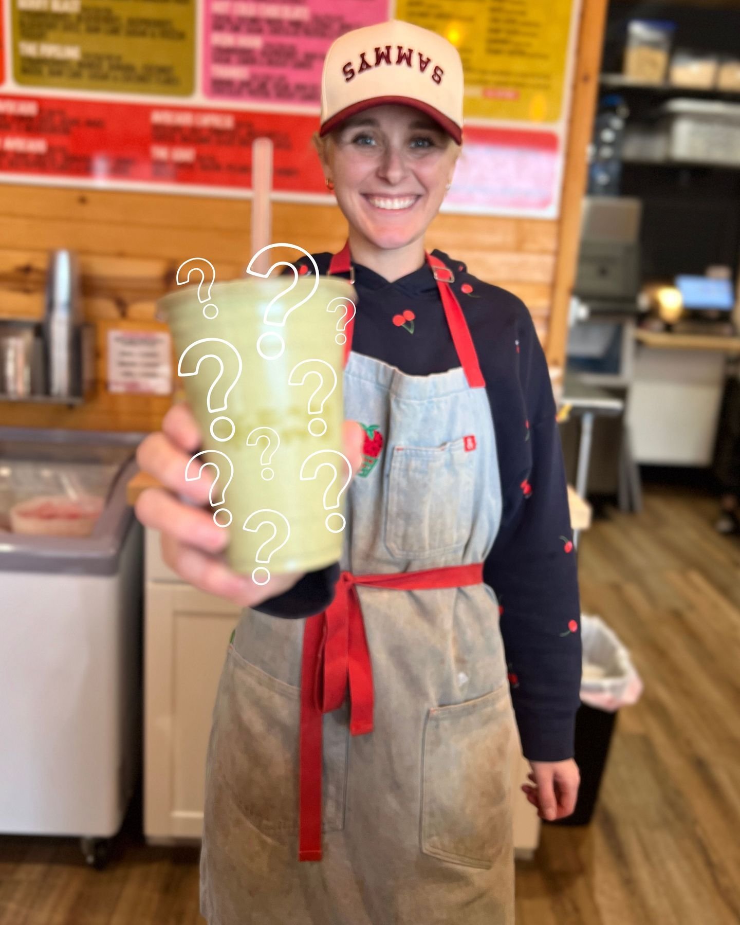 You asked, so here it is - my FAVORITE smoothie on the menu 🍓💚 Why do I love it? Because it's packed with everything your body needs and tastes absolutely incredible. DROP YOUR GUESS IN THE COMMENTS!!! 

#myfavorite #sammyssmoothiebar #robinsonilli