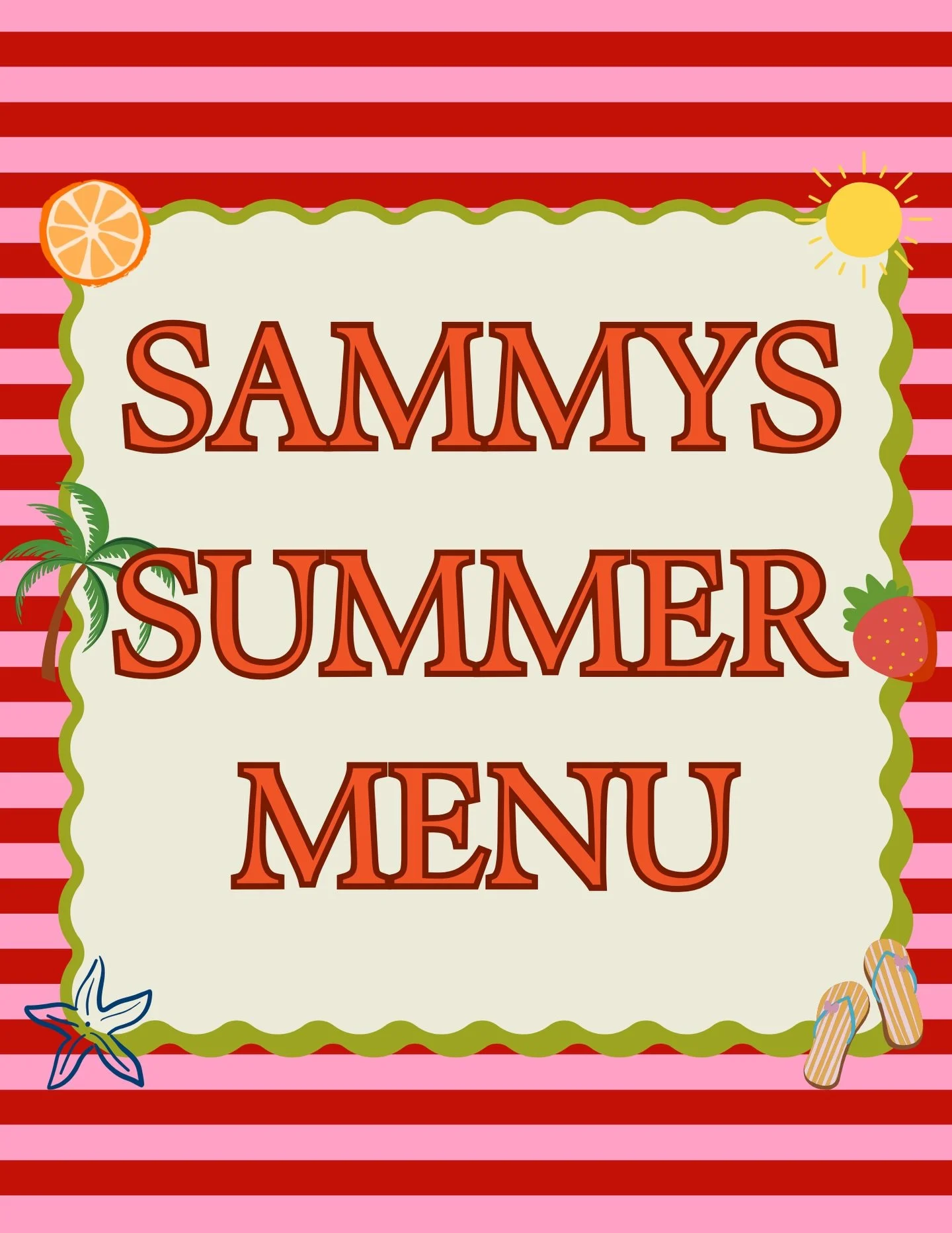 GRAB UR SUNSCREEN IT&rsquo;S
SUMMAAAA TIME PPL!!!!!!! our summer drinks are hereee!! 
ONLINE AND IN STORE
STARTING JUNE 1st !!!!!!! 🥝🍉👙💖☀️🍒🍓🍋&zwj;🟩‼️🫶🏼