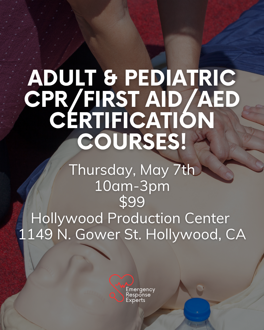 Adult/Pediatric First Aid/CPR/AED - May 7th, 2026