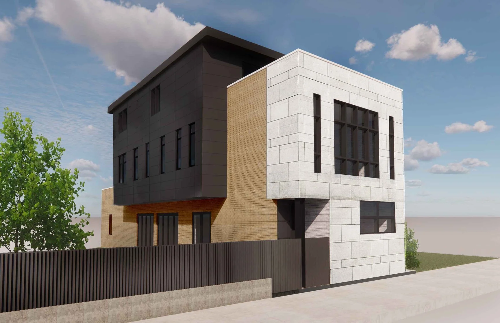 Rendering of upcoming development, Chicago