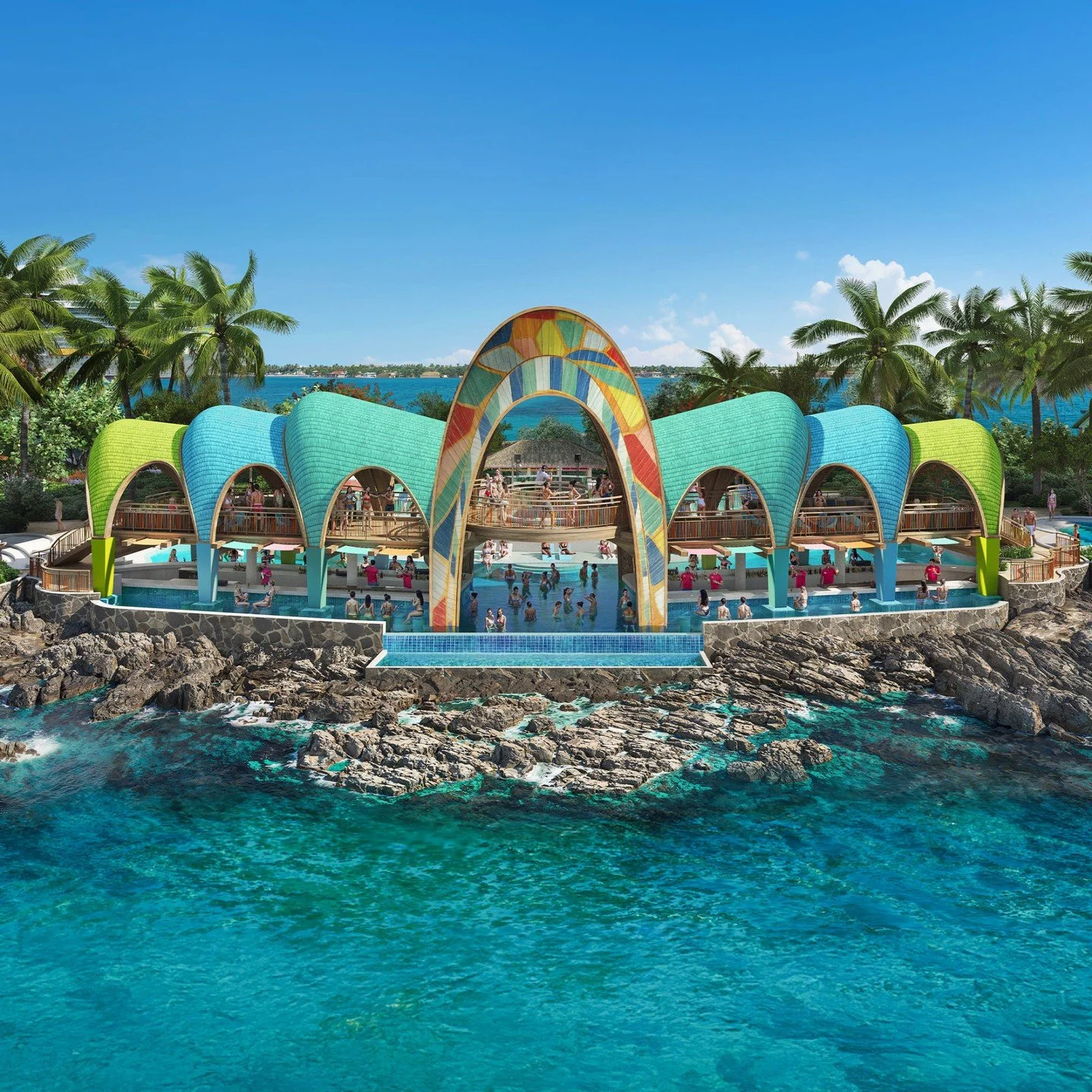 Experience peak beach day fun! From 3 pools and 2 gorgeous beaches to delicious complimentary bites. And unlimited drinks at 10 different spots, including 3 swim-up bars, you&rsquo;ll find it all at the first-ever, all-inclusive Royal Beach Club Para