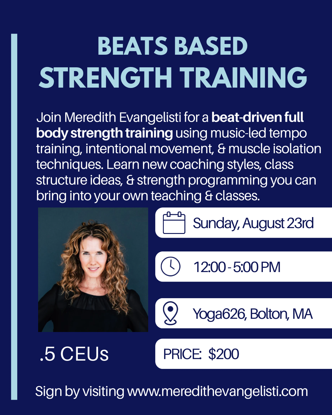 Beats Based Strength Teacher Training
