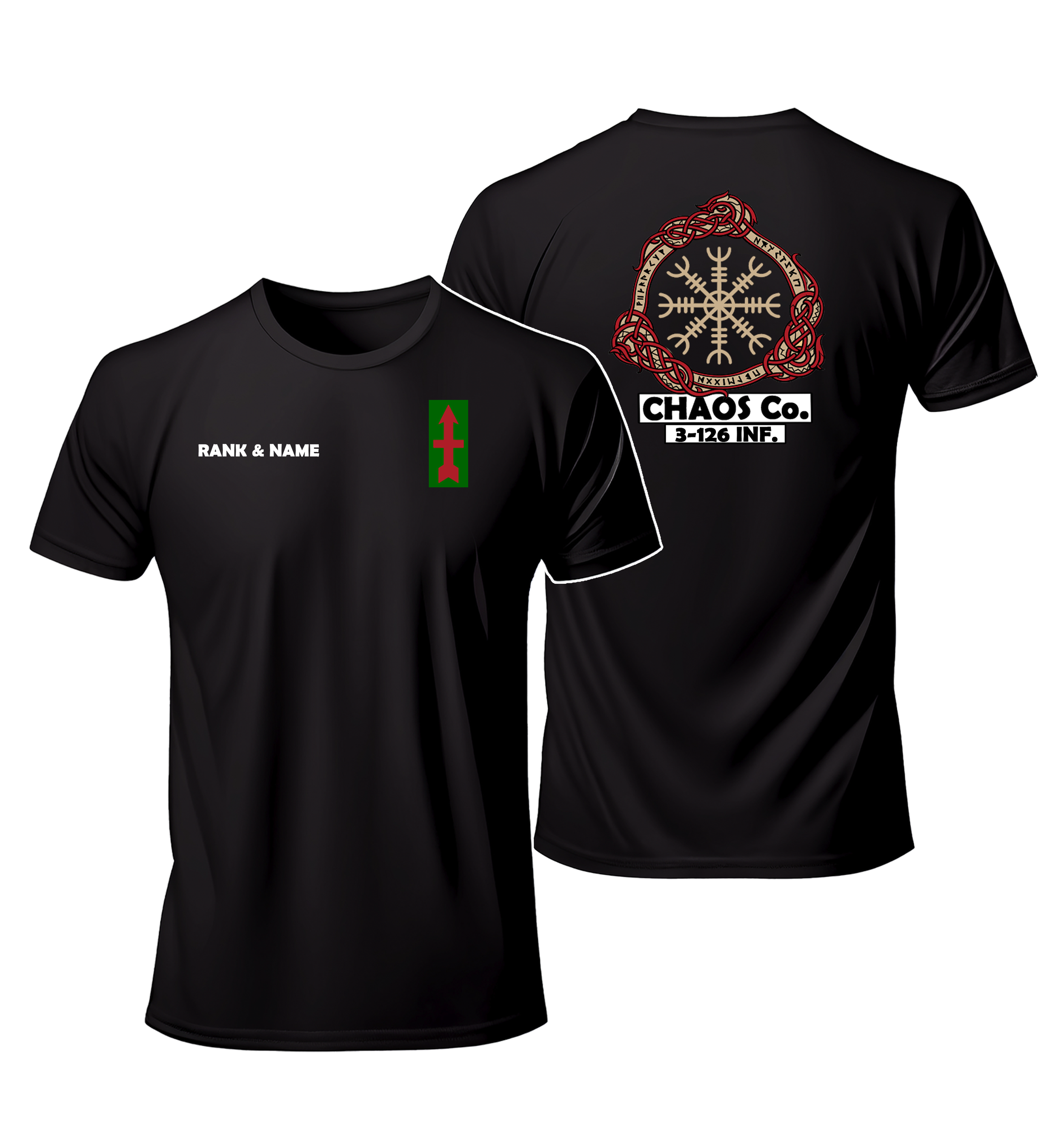 Chaos Co. | Helm Black Tee