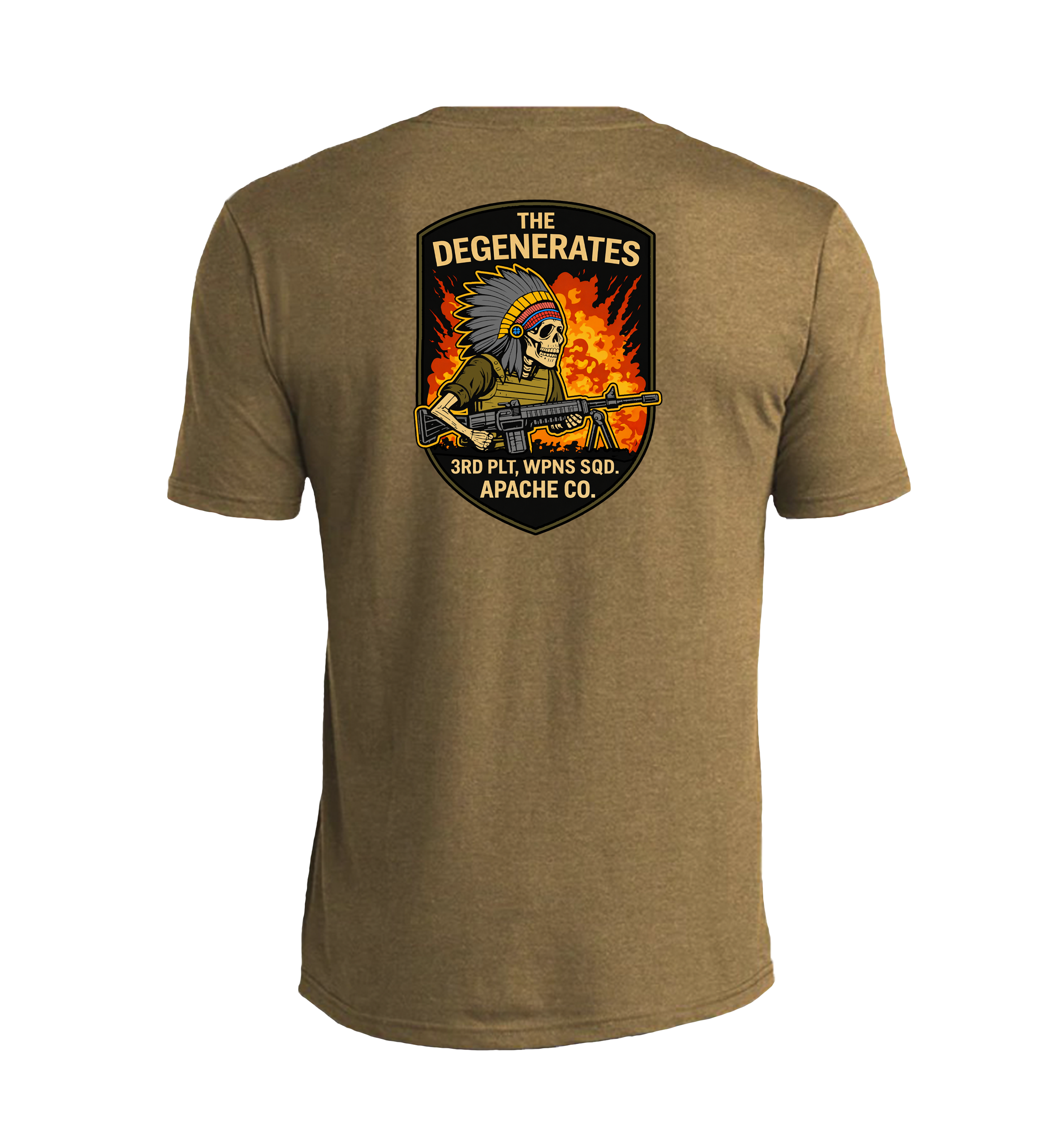 Apache Co - Squad - Back - Tan Tee.png