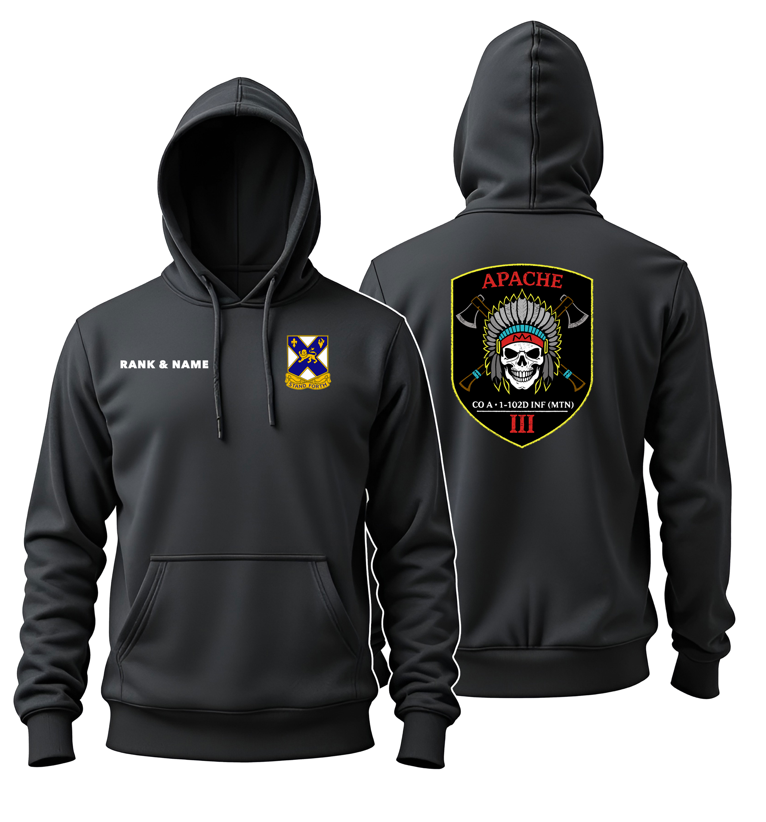 Unit Crest | 3rd Platoon Pullover Hoodie