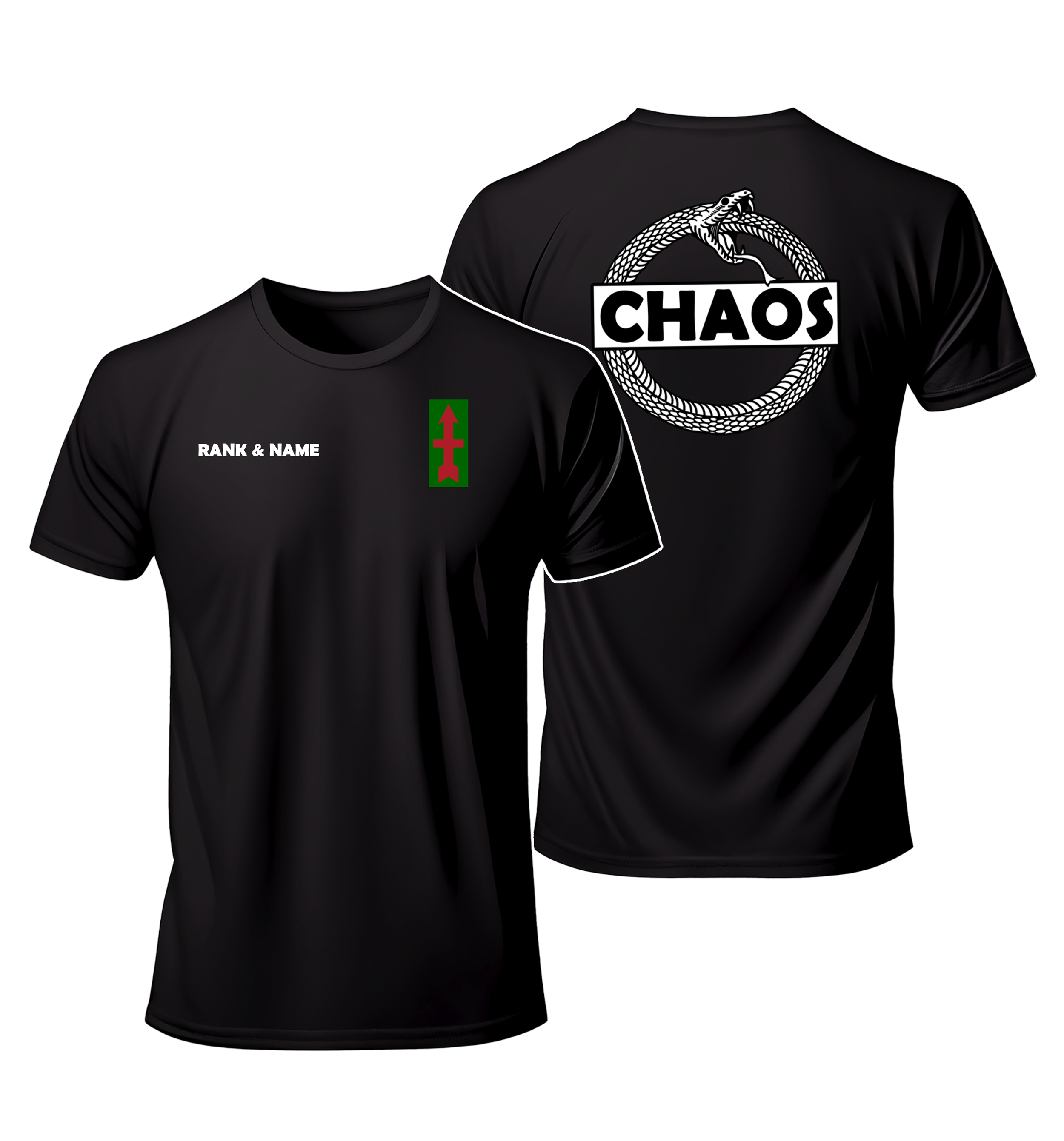 Chaos Co. | Snake Black Tee