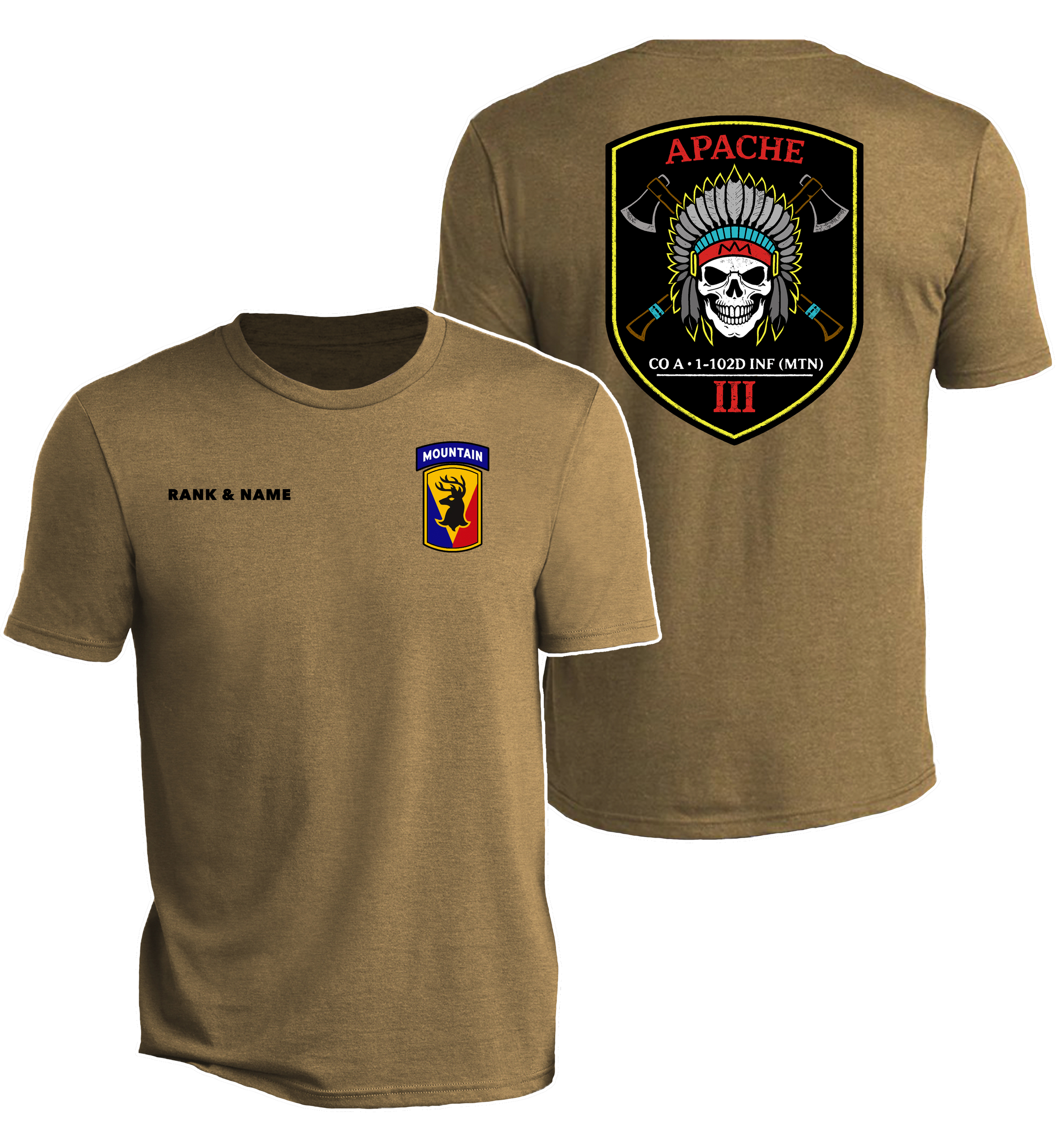 86th IBCT | 3rd Platoon Tan Tee