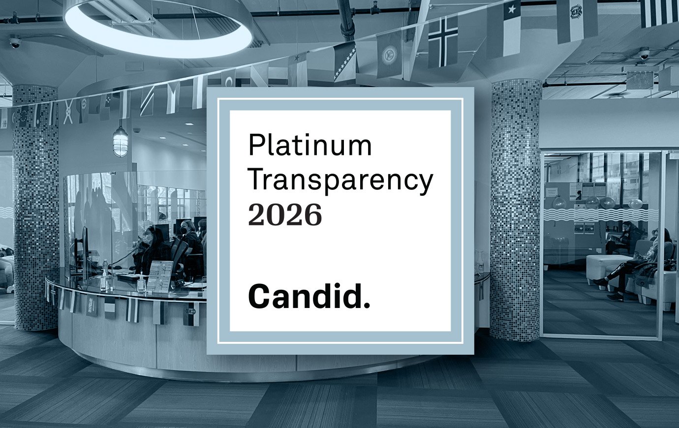 Showing the Platinum Transparency 2026 award, from Candid