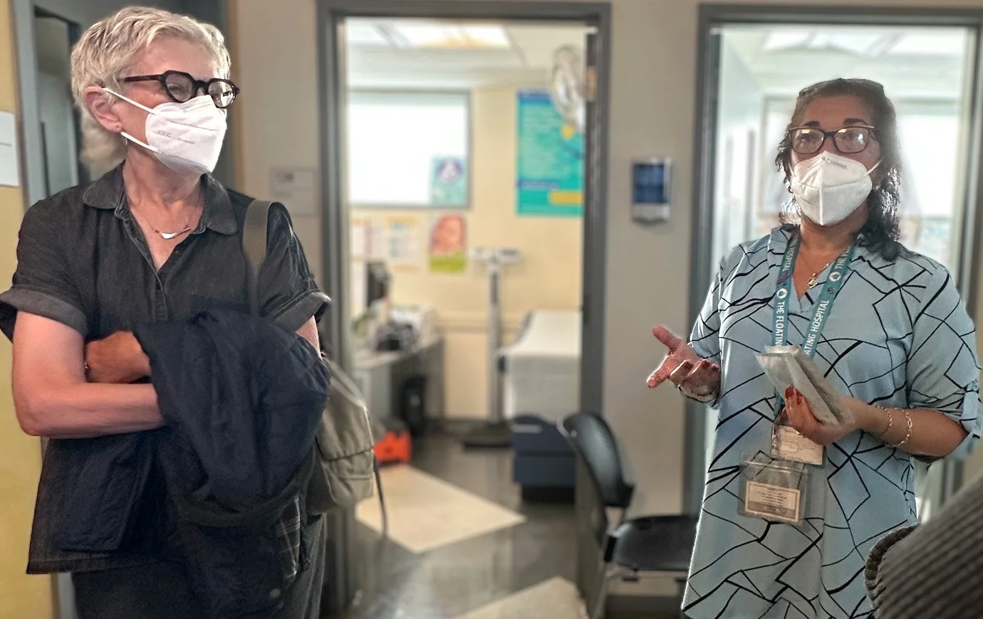   Mary Sue Richardson and Sally Scott  