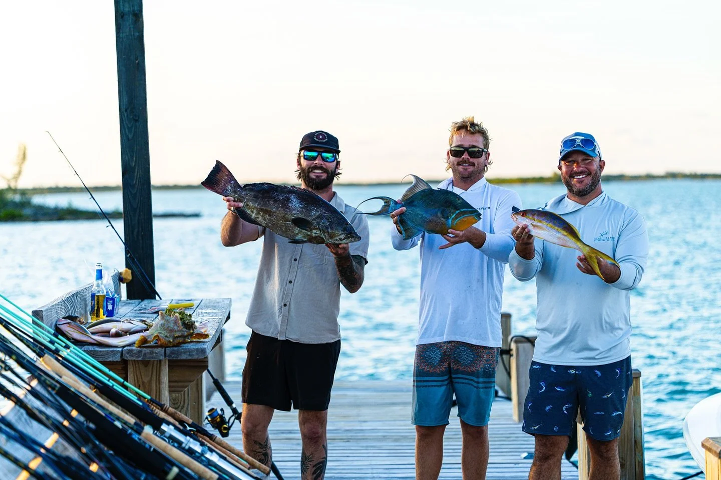 Spending time during the offseason on STAR Island, Bahamas has been a special treat. We&rsquo;re stacking up the species for some tasty appetizers this Thanksgiving. 

Thank you for showing us around @tim_bleything @floridamancory
