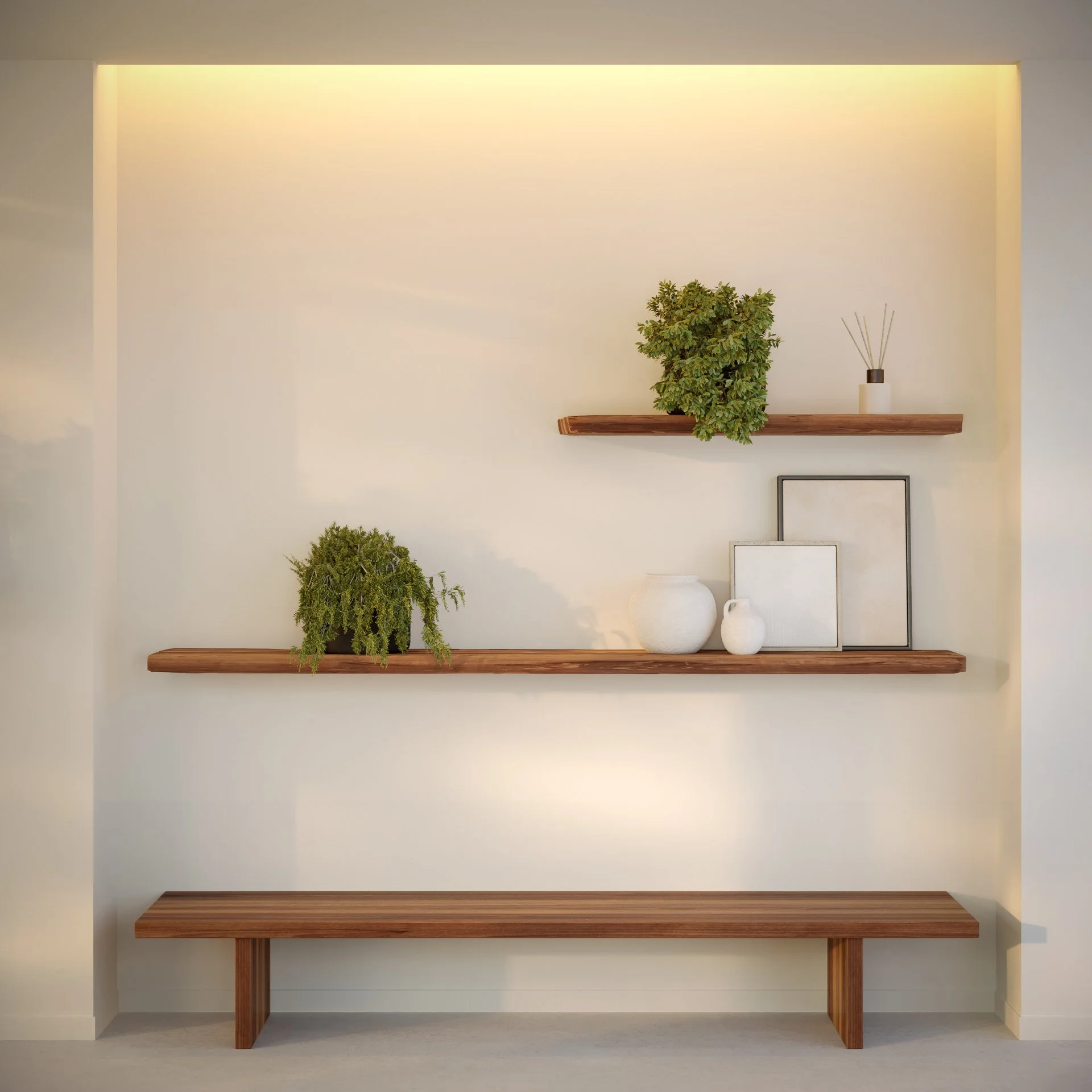 Laje — Solid Wood Floating Shelf