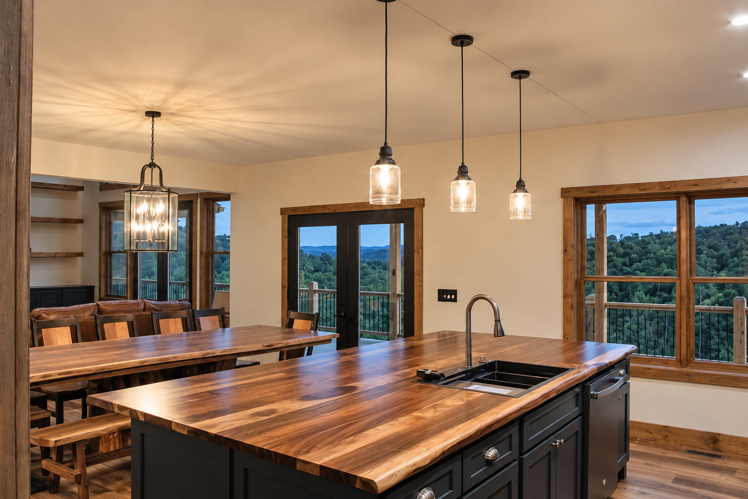Rustic Modern Kitchen Overlooking Mountains.png