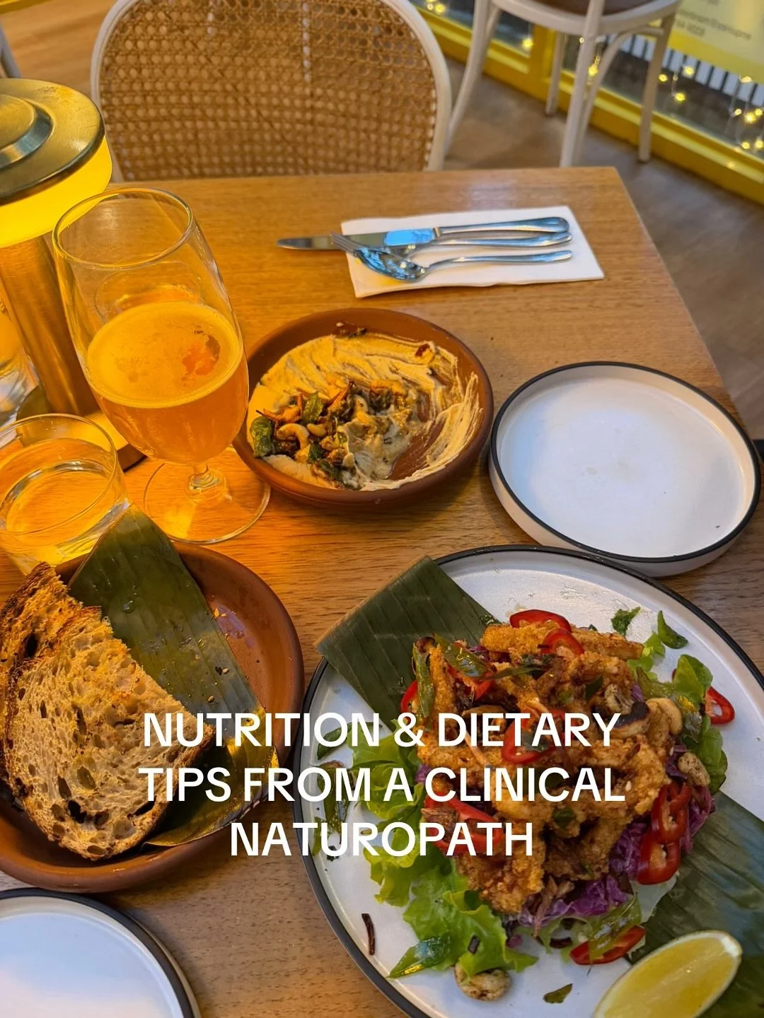 NUTRITION TIPS FROM A CLINICAL NATUROPATH 🌀🥗

eat the rainbow, add legumes + healthy fats, enjoy dessert, move, rest, and eat with friends

limited bookings left for the rest of the year. book via my bio or dm me for any questions 💌💌

#fyp #natur