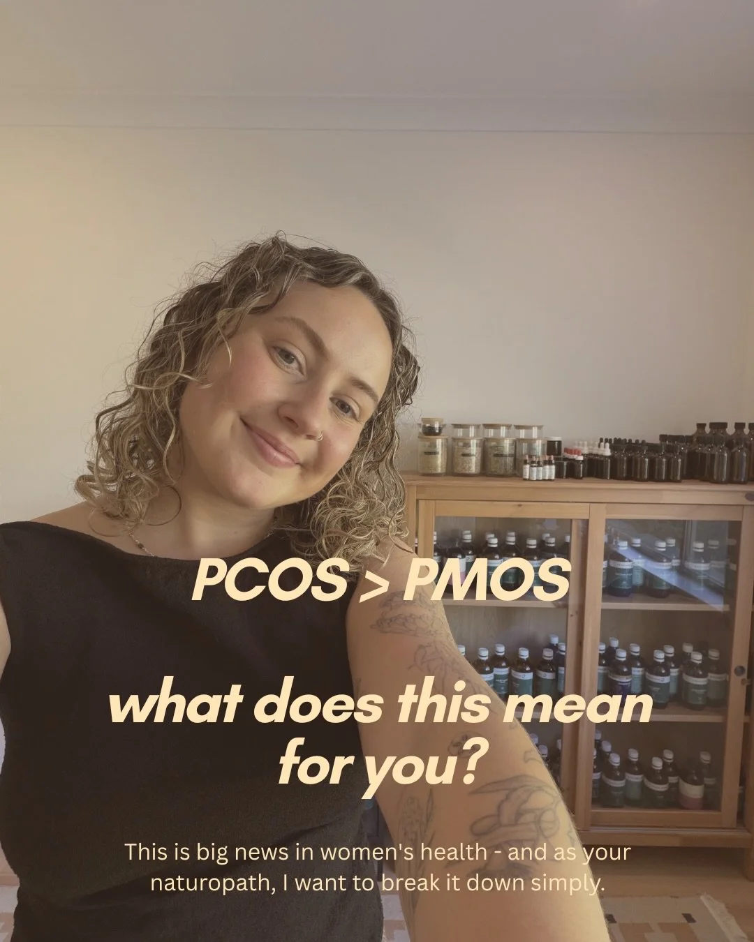 PCOS has a new name: and honestly, it&rsquo;s been a long time coming &mdash;&mdash;&mdash;

it&rsquo;s now officially called PMOS (polyendocrine metabolic ovarian syndrome), published in The Lancet this week after over a decade of research and input