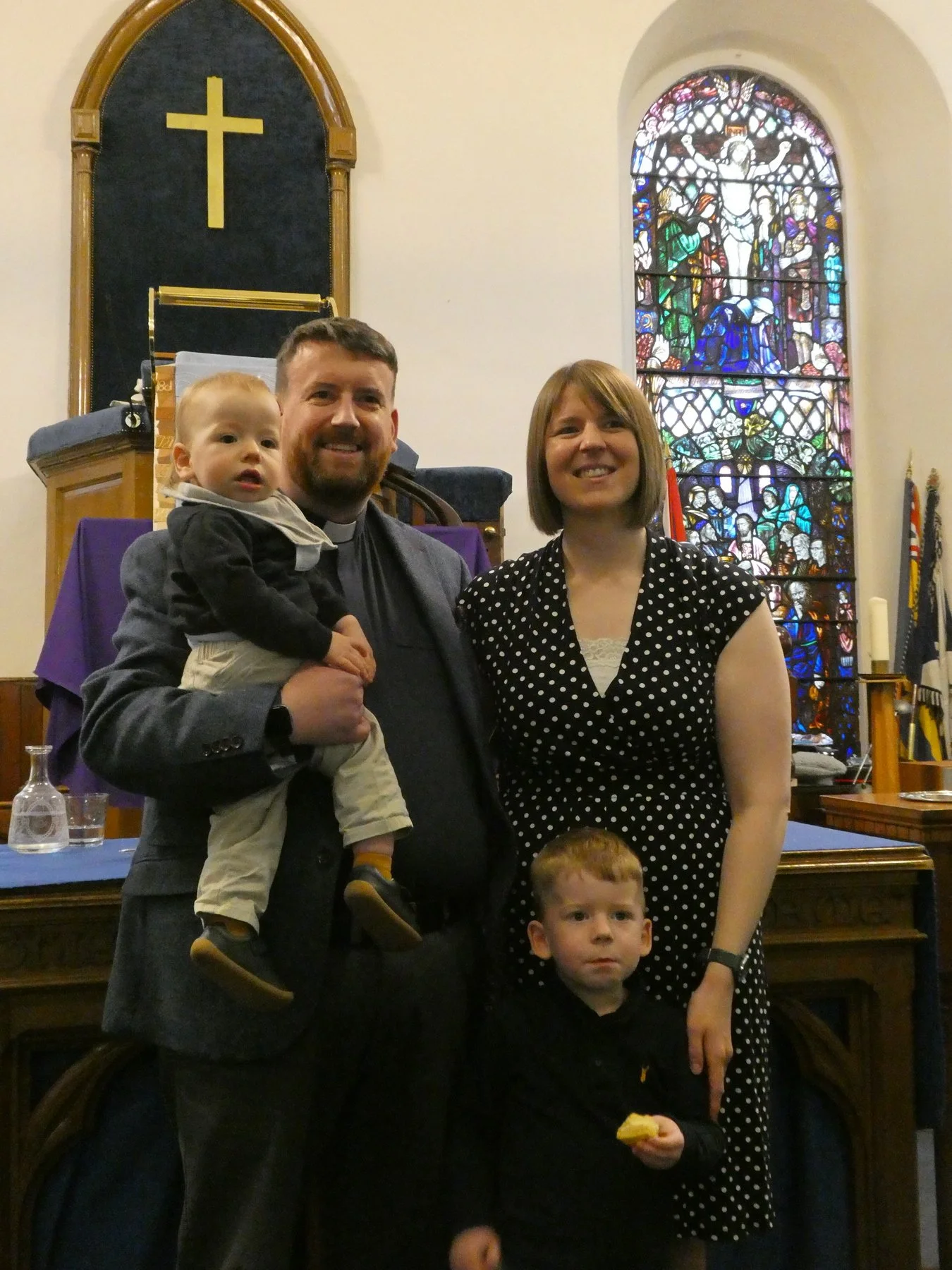 Introducing Rev James Gemmell and family, October 2025