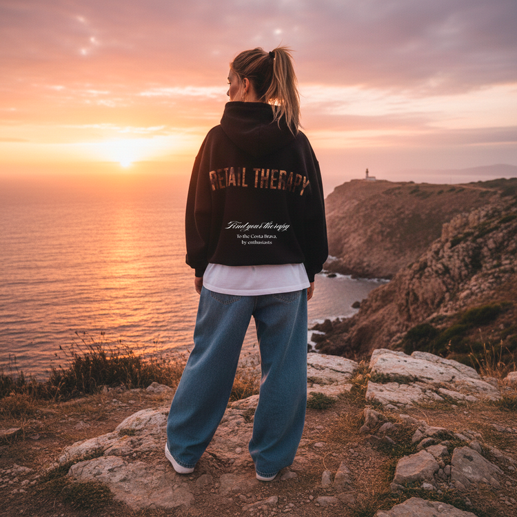 Hoodie Oversize ''Costa Leopard''