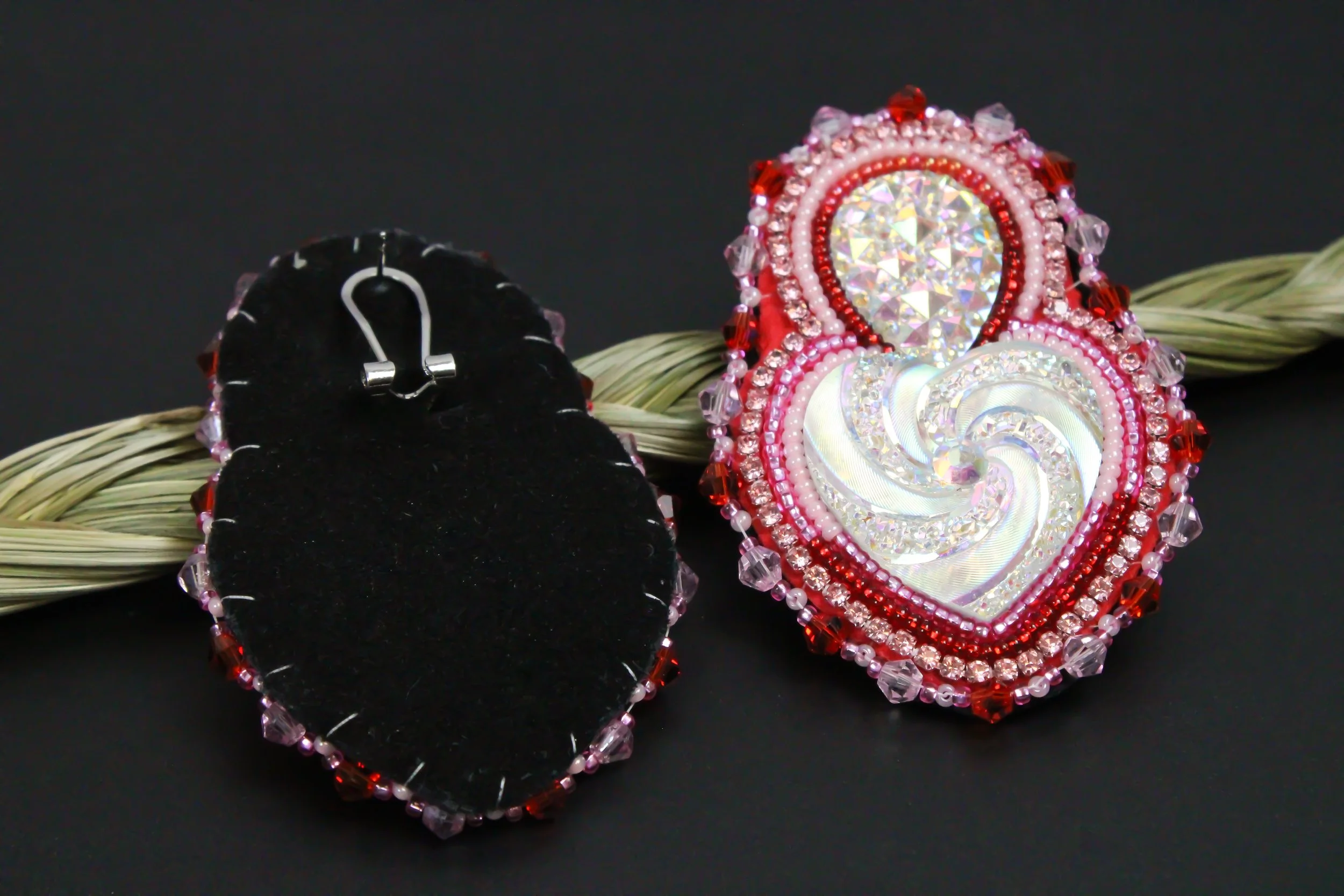 Large heart tear drop earrings (front).jpg