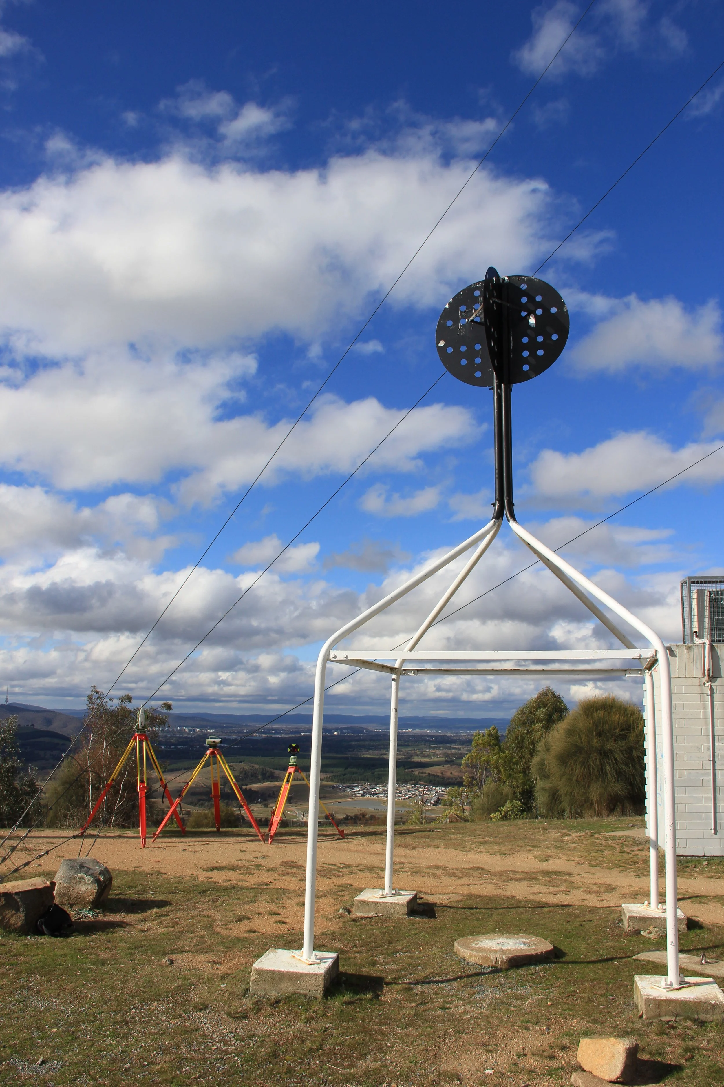 Cadastral Surveying - Stromlo Trig.JPG