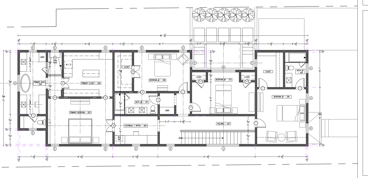 Second Floor Layout