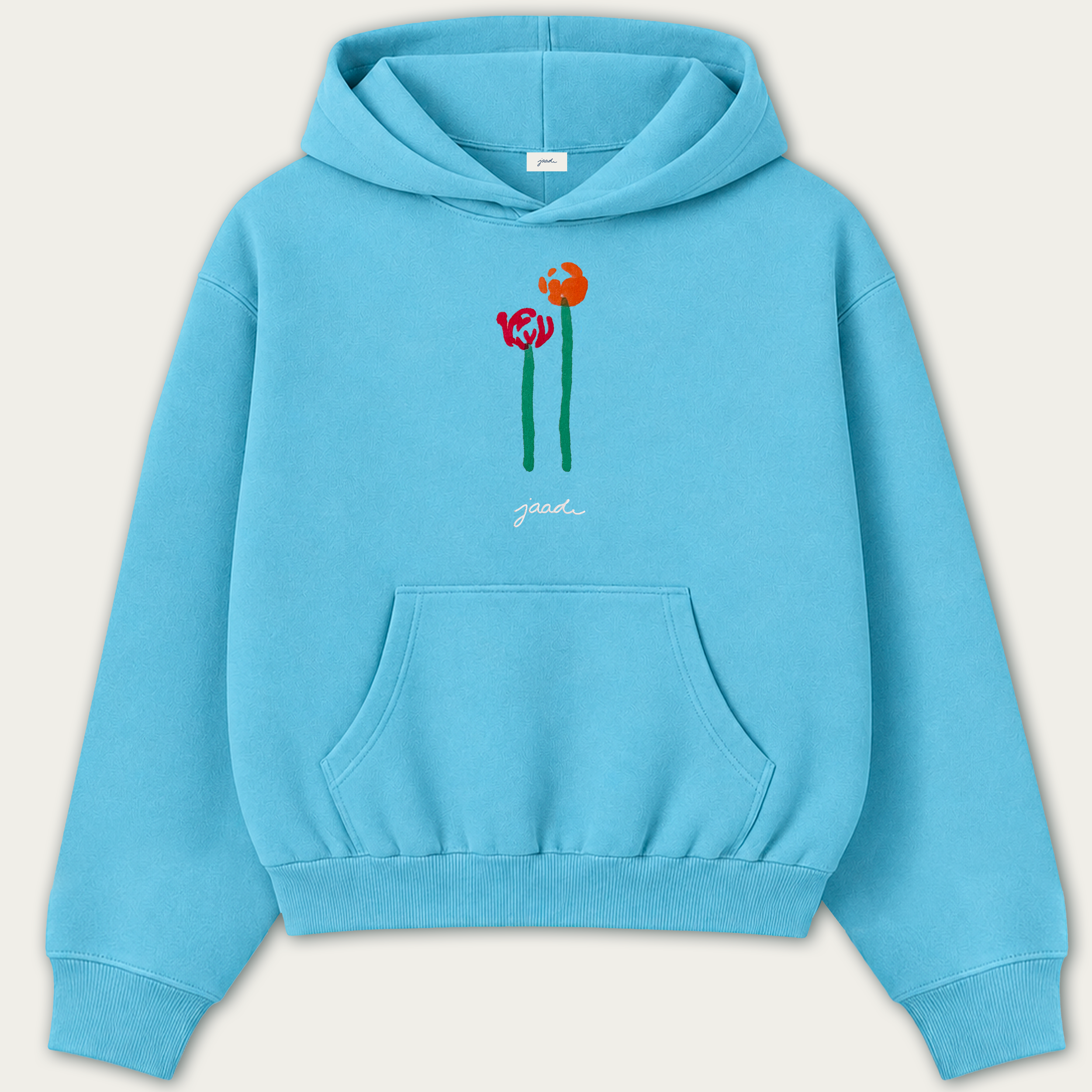 "Le hoodie tulipe"