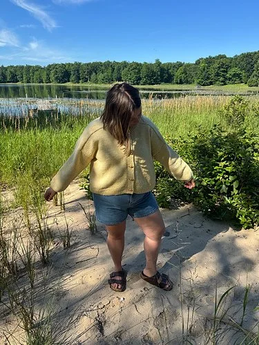 lakes crew cardigan