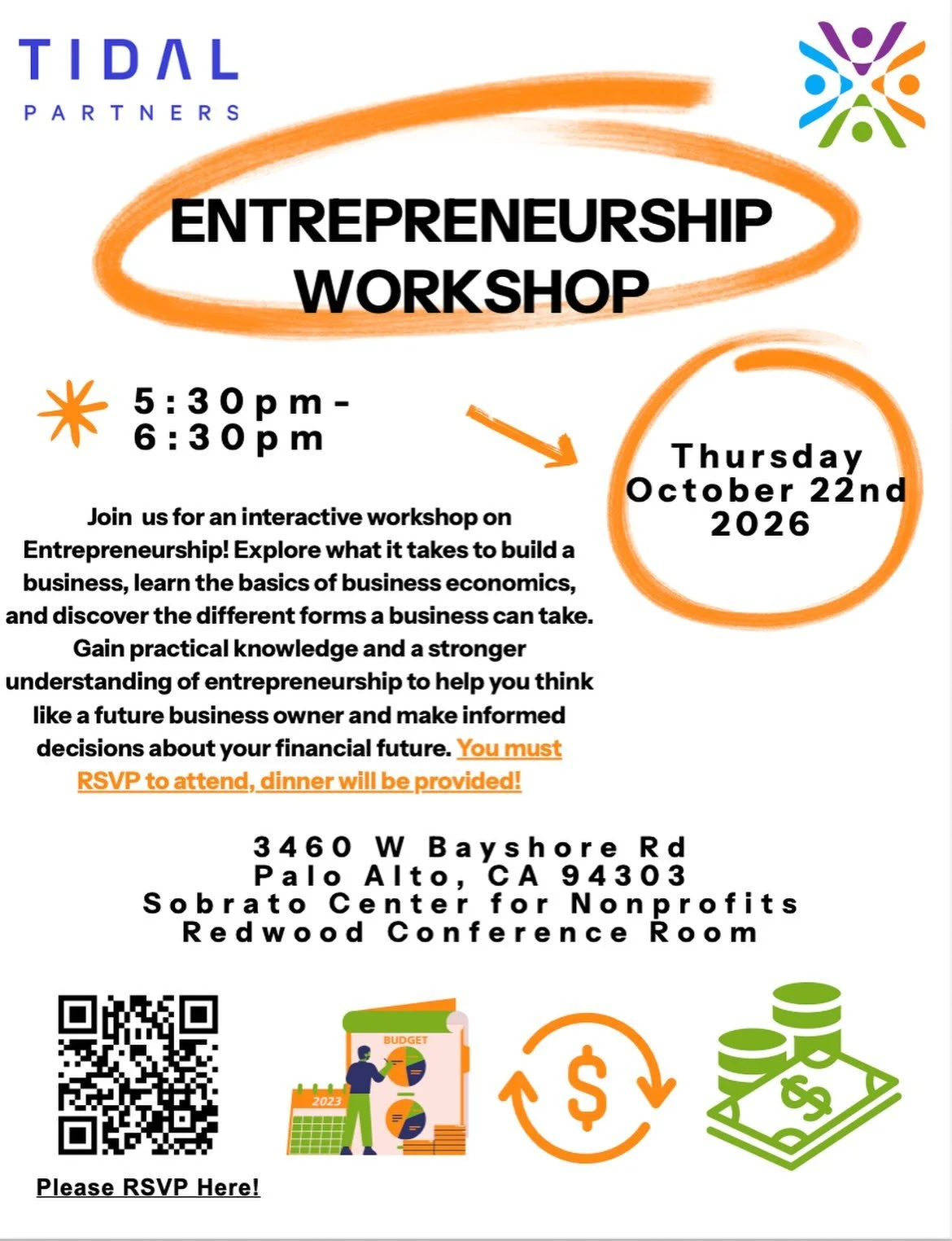 💡 What does it take to turn a business idea into reality?

Join Friends for Youth for Entrepreneurship 101! 🎉
Explore the fundamentals of starting a business, learn about business economics, and discover different types of businesses. This interact