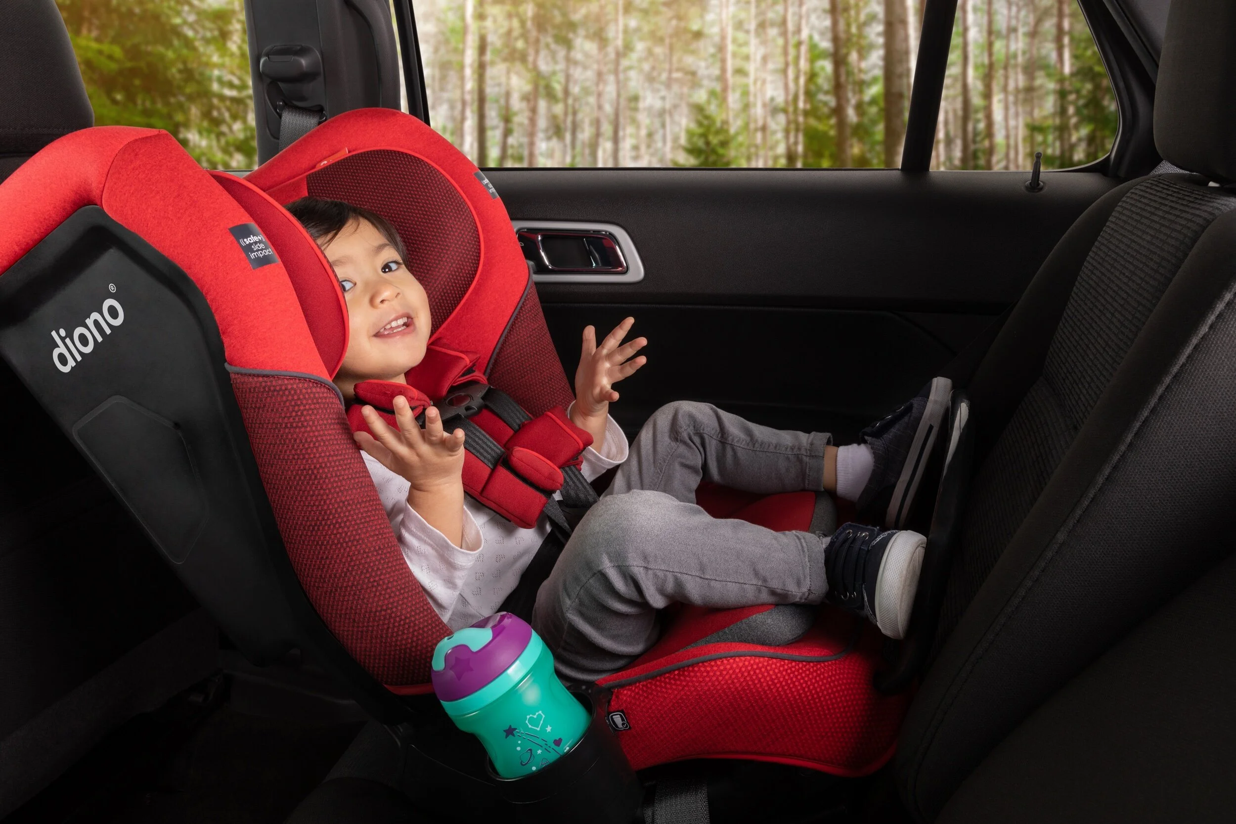 Bent Legs in a Rear Facing Seat