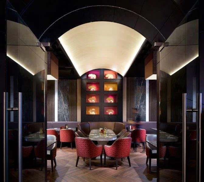 Tasty Indian Bistro Hospitality Design Private Dining Lounge