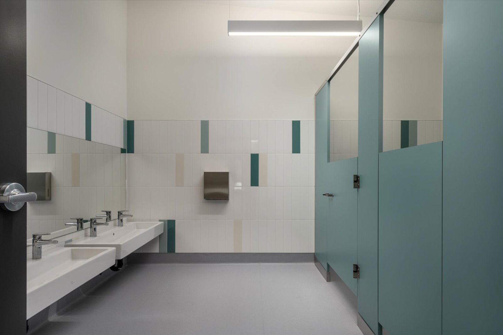 childcare washroom stalls